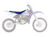 Pokrowiec/poszycie na siedzenie yamaha yz 85 '22, double grip 3, kolor czarny/ niebieski