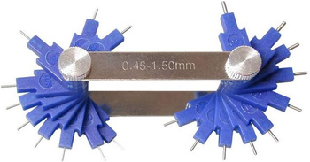 Narzędzie do pomiaru i czyszczenia dysz gaźnika od 0,45mm do 1,5mm