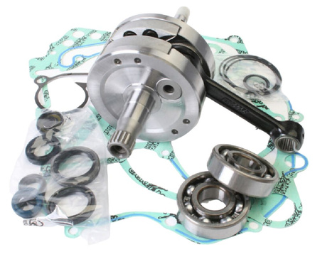 Wiseco wał korbowy suzuki rm 125 '04-'10 (z łożyskami i uszczelniaczami na wał oraz kompletem uszczelek na dół silnika) (hr4041)