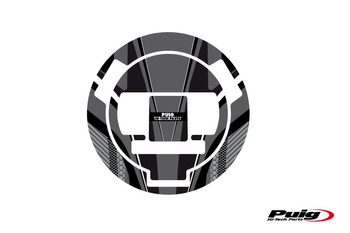 Osłona wlewu paliwa puig do bmw 2007-2016 - bez r1200gs (wzór radikal) szara