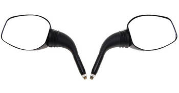 Lusterka do  motocykla skutera M10 duże czarne