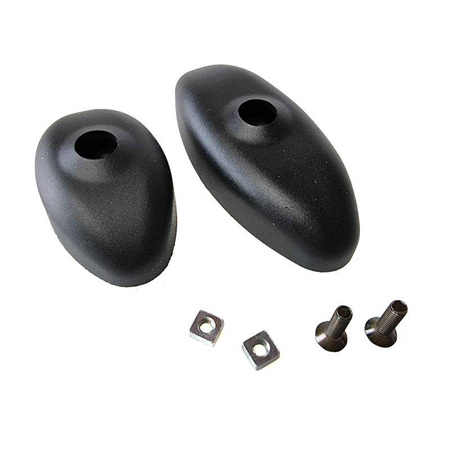 Lusterko Far lewe do owiewki uniwersalne carbon