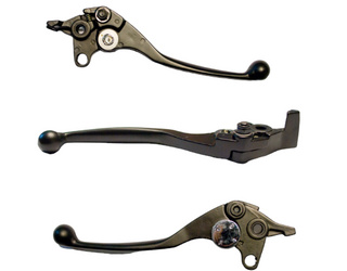 Dźwignia sprzęgła kawasaki zx7r/zxr/zzr/zrx kolor czarny (dsk01cv) (71582)