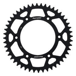 Zębatka tylna aluminiowa 7075-t6 (ergal) 289 48 honda cr/crf '83-'16 (jtr210.48) kolor czarny