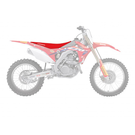 POKROWIEC / POSZYCIE NA SIEDZENIE HONDA CRF 250R '14-'17, CRF 450R '13-'16 REPLICA TEAM HRC 24