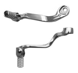 Dźwignia zmiany biegów ktm sx 65 09-17 (aluminiowa) kolor srebrny, końcówka stalowa