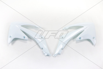 Osłony chłodnicy honda crf 450r '09-'12, crf 250r '10-'13 kolor biały