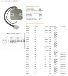 Dze regulator napięcia suzuki gs550/650/750/850/1000/1100 (esr090,esr100) 32800-34210 (esr090)