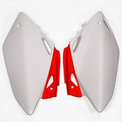 Boczki tylne honda crf 450r '05-'06 kolor oem (biały/czerwony)
