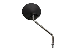 PARTS LUSTERKO PRAWE UNIWERSALNE BEZ HOMOLOGACJI (M8/1,25) GWINT LEWY, KOLOR CZARNY