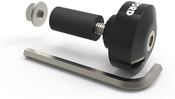 Ciężarki kierownicy barend1 kolor czarny komplet