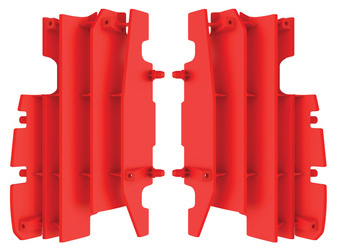 Osłony chłodnicy (kratki - komplet) honda cr 125/250 '05-'07 kolor czerwony