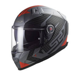 Kask LS2 FF811 Vector II Splitter Mat Tit Red