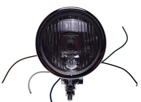 Lampa 4" z daszkiem H4 E-Mark Ece