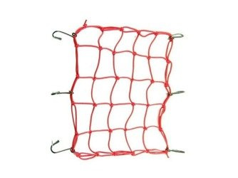 Siatka bagażowa pająk motocykl Quad czerwona