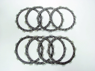 Psychic tarcze sprzęgłowe kawasaki kxf 250 (04-17), zx 6r, suzuki rmz 250 (04-15), rm 125 '02-'12 (f1759) (ebs4514)