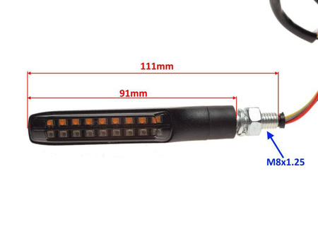 Kierunkowskaz diody led para tył do ATV UTV