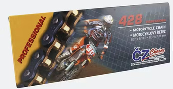 ŁAŃCUCH NAPĘDOWY 428 OR (144 OGNIW) O-RI(STREET MAX 250 CCM) (23,4 KN) + ZAPINKA