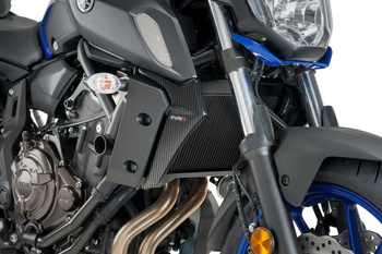 Boczne Panele Chłodnicy Do Yamaha Mt-07 18-20 Carbon