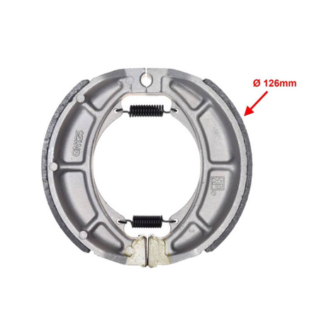 Szczęka hamulca tył do Junak 905