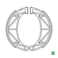 SZCZĘKI HAMULCOWE YAMAHA SR 250 '87-'94 (150X25MM)