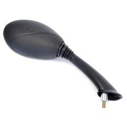 Lusterko prawe, średnica gwintu 8mm, strona prawa, kolor czarny piaggio/vespa et2, et4 50/125/150 1997-2009 (e491d)