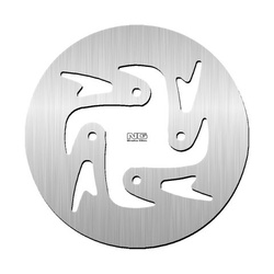 Tarcza hamulcowa tył gas gas contact/e-contact/tx/tx-e '14-20 (150x45x3mm) (4x6,5mm)