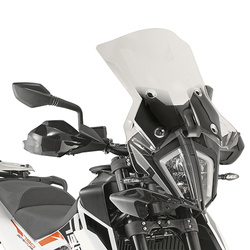 Szyba ktm 790 adventure / r (19-20) 45 x 47 cm  przezroczysta - potrzebne mocowanie d7711kitk