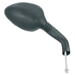 Lusterko prawe, średnica gwintu 8mm, strona prawa, kolor czarny peugeot elyseo, speedfight, speedfight ac, speedfight ii, speedfight ii ac, speedfight ii lc 50/100 1996-2009 (e268d)