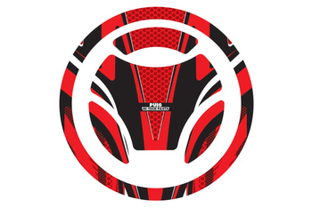 Osłona Wlewu Paliwa Puig Do Yamaha (Wzór Radikal) Czerwona