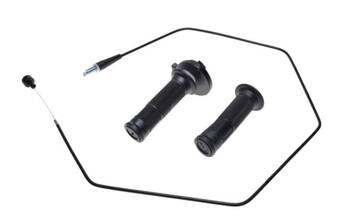 Zestaw manetki gazu z linką do quada motocykla enduro