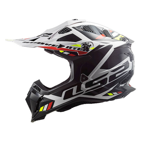 Kask enduro LS2 MX700 Subverter Evo Stomp White Black