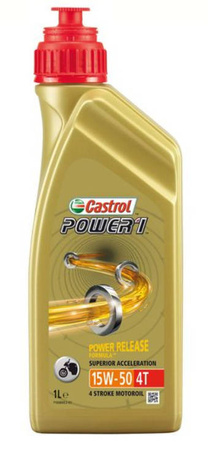 Olej castrol power 1 15w40 1l 4t półsyntetyk