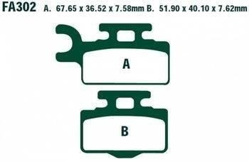 Klocki hamulcowe Kawasaki KX 65 Suzuki RM 65