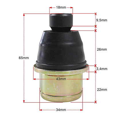 Sworzeń Tekyo Can-Am 42-1042