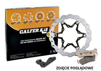 Zestaw yamaha yzf 250/426/450 '01-07 wrf 250/426/450 00-15 oversize (tarcza pływająca 270mm0, adapter, klocki)