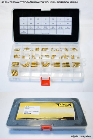 Zestaw dysz gaźnikowych wolnych obrotów mikuni