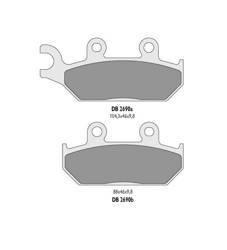 Klocki hamulcowe kh172 przód yamaha xt600 92-03, xt660 91-98