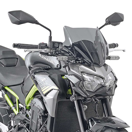 Szyba honda cb 500f (19-20), kawasaki z 900 (20) 28 x 36,5 cm przyciemniana - bez mocowań