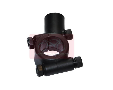 Obejma kierownicy na Lusterko M8/H czarne