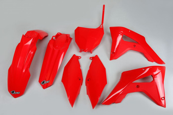 Komplet plastików honda crf 250rx '19-21, crf 450rx '17-20, kolor czerwony