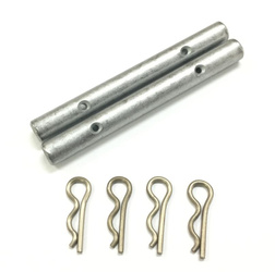 Trzpienie ( wieszaki ) klocków hamulcowych yamaha mt-01 przód, r1 tył