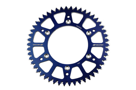 Racing Zębatka Tylna Aluminiowa 27050 Yamaha Yz / Yzf / Wr Yz 250f '01-'24, Yz 450f '03-'24 Yz 125 / 250 '99-'24, Fantic Xx / Xe / Xef '21-'23 Kolor Niebieski