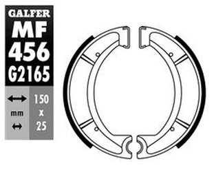 Szczęki hamulcowe tył sh510 yamaha sr 500 '78-, xt 600 '85-'86, xt 600z tenere '83-'88, yz 490 '86-,