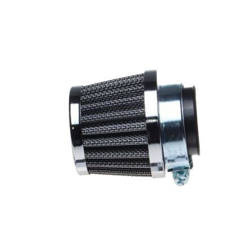 Filtr powietrza 38 mm stożkowy chrom