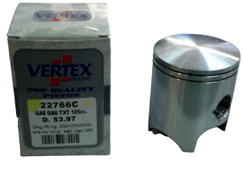 Vertex tłok gas gas 125 txt '02-'21  (53,95mm) (std.) (pierścienie 53009805400 x 2 szt.)