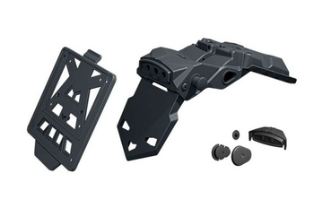 BŁOTNIK TYLNEGO KOŁA (Z CHLAPACZEM) REGULOWANY POD KĄTEM 30 ST. LUB 60 ST. REVOLUTION YAMAHA T7 TENERE 700 '19-'26 KOLOR CZARNY