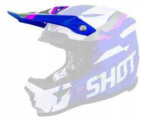 Części daszek (peak) do kasku furiouscore blue/pink kolor niebieski/różowy
