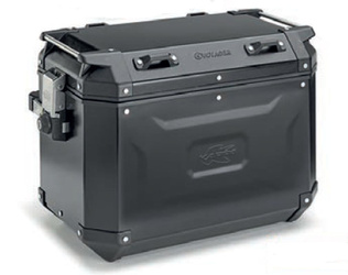 KUFER BOCZNY 48L MONOKEY CAM SIDE KVG48B K'VOYAGER ALUMINIOWY PRAWY KOLOR CZARNY ANODOWANY BLACK LINE