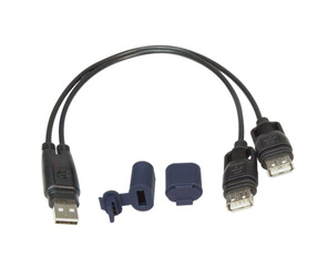 Rozdzielacz kabla usb z osłoną wodoodporną (el)